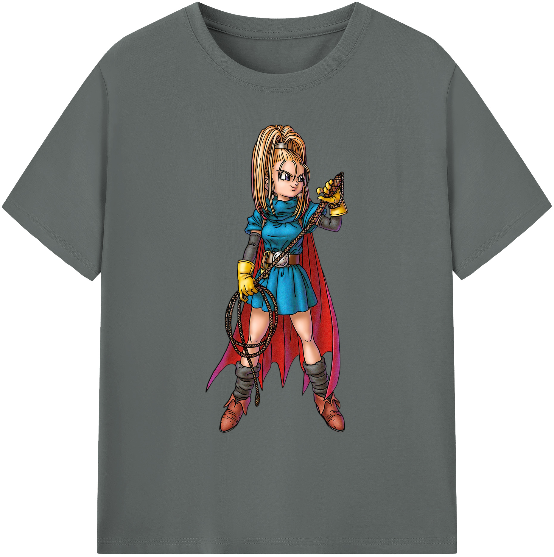 （画像用） ドラゴンクエスト Doragon Kuesuto Dragon Quest 綿100％ メンズ半袖Tシャツ｜肌触りやわらか＆通気性